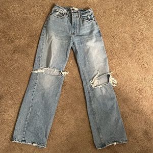 Abercrombie & Fitch ripped jeans